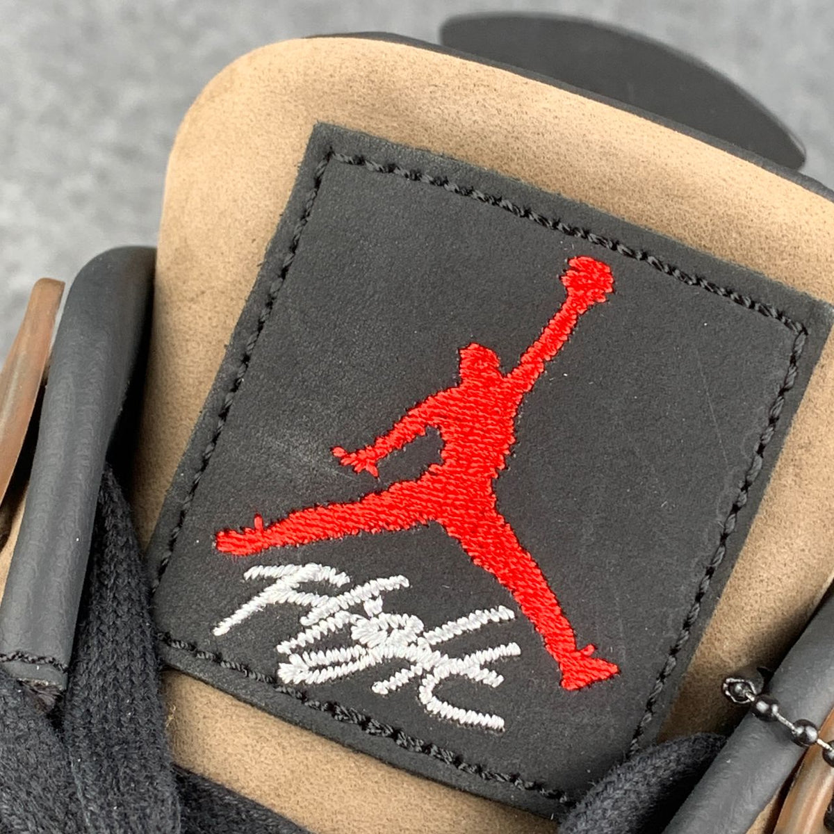 Travis Scott x Air Jordan 4 Retro 'Dark Mocha' Sample