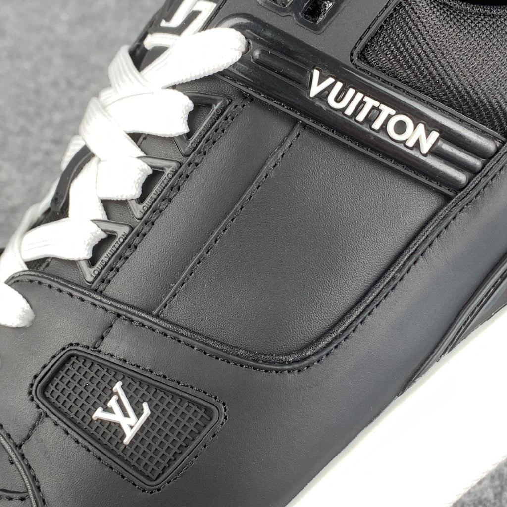 LV Trainer Calf Leather 'Matte Black'