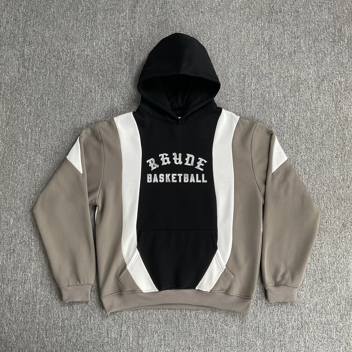 Rhude Jumper Sweater with Windproof Hood and Insulated Set