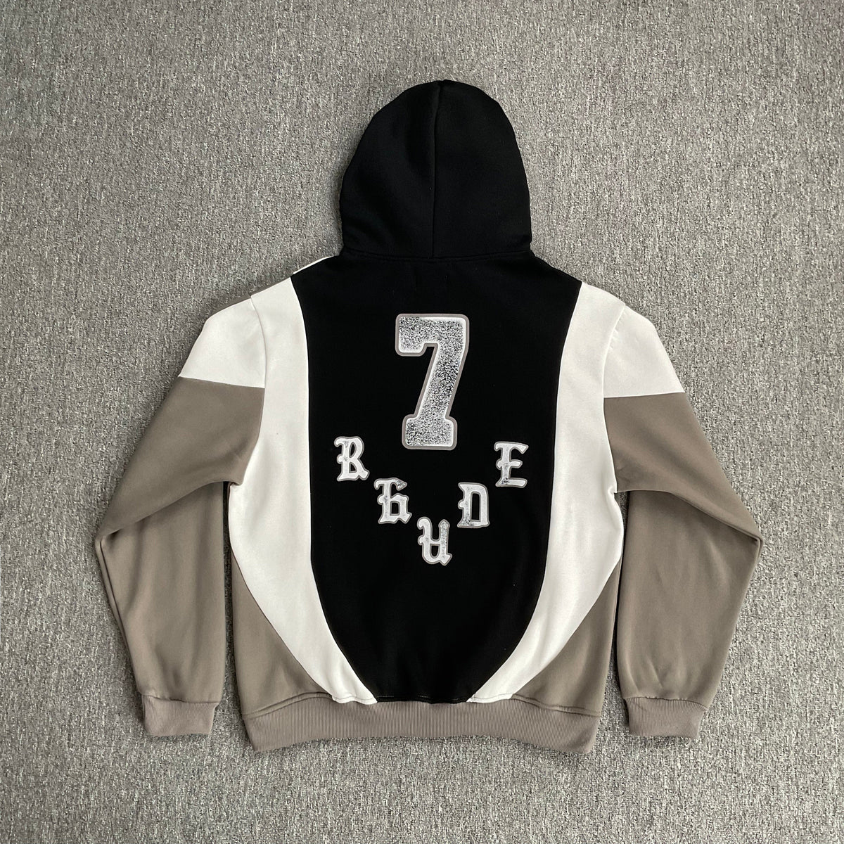 Rhude Jumper Sweater with Windproof Hood and Insulated Set