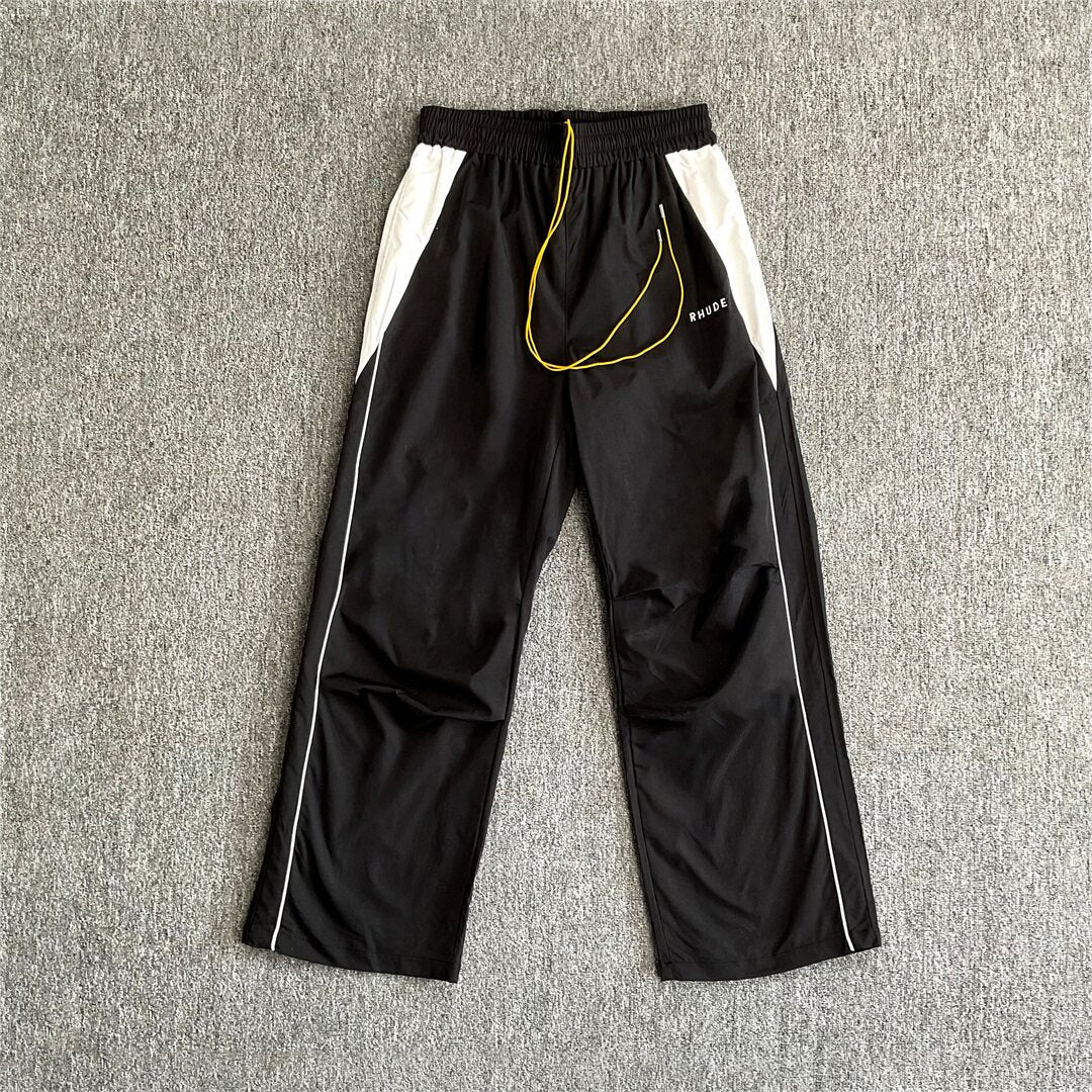 Rhude Contrasting color sportswear with zippers