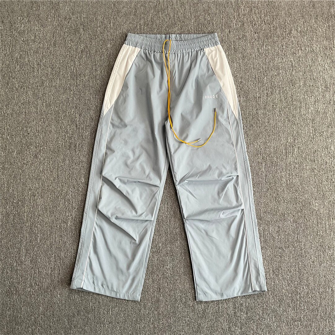 Rhude Contrasting color sportswear with zippers