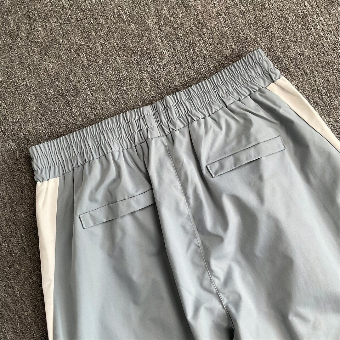 Rhude Contrasting color sportswear with zippers