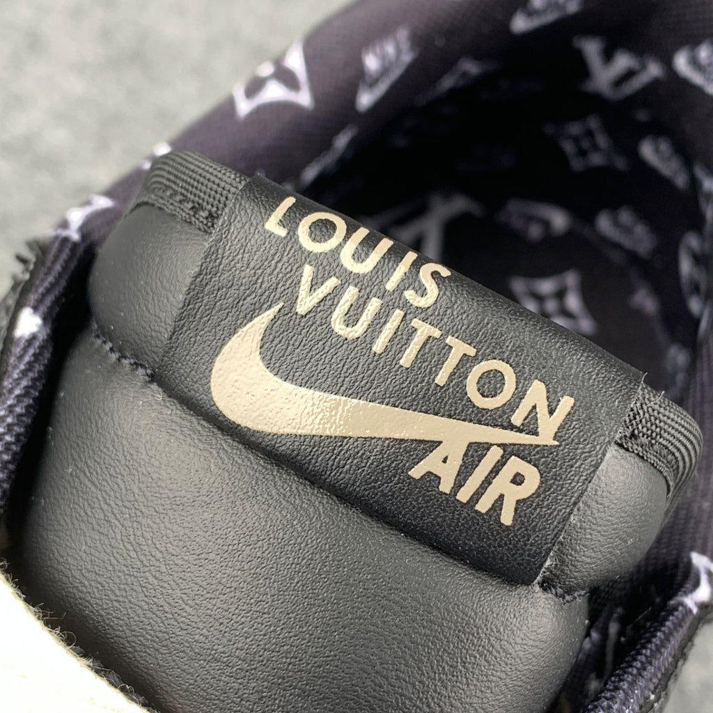 Custom Air Jordan 1 Low LV OG “Crocodile/Shadow”