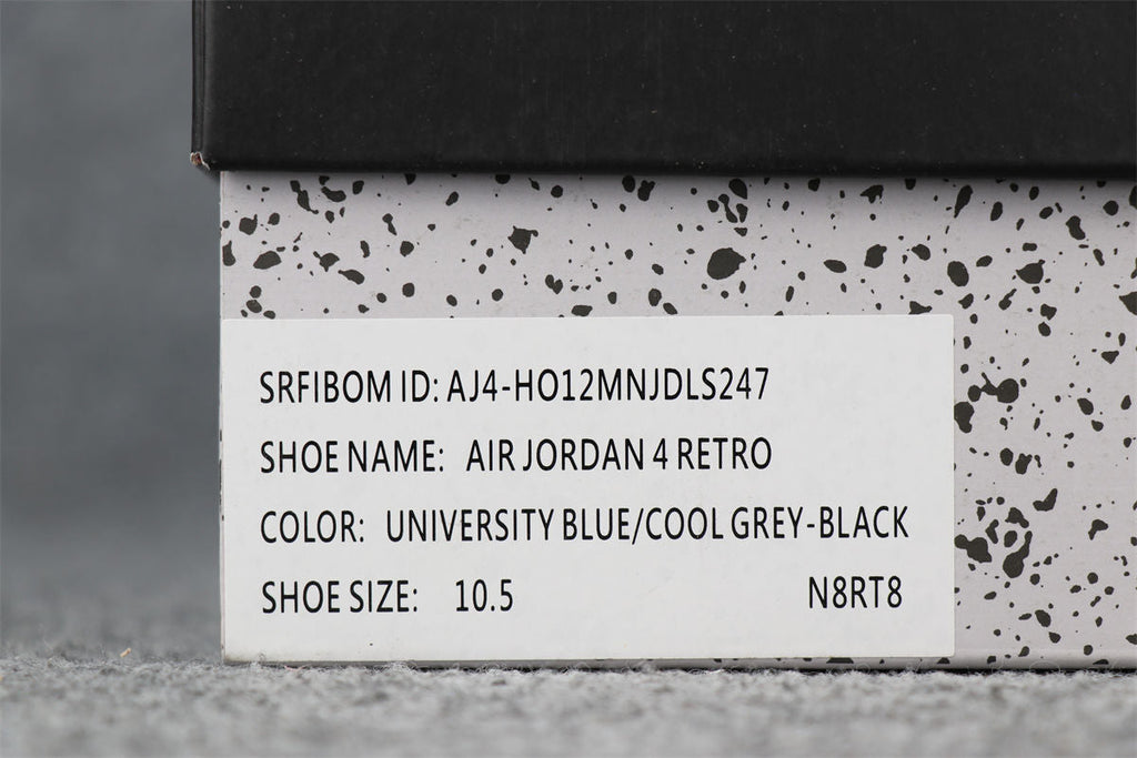 Air Jordan 4 Retro 'UNC Football' PE