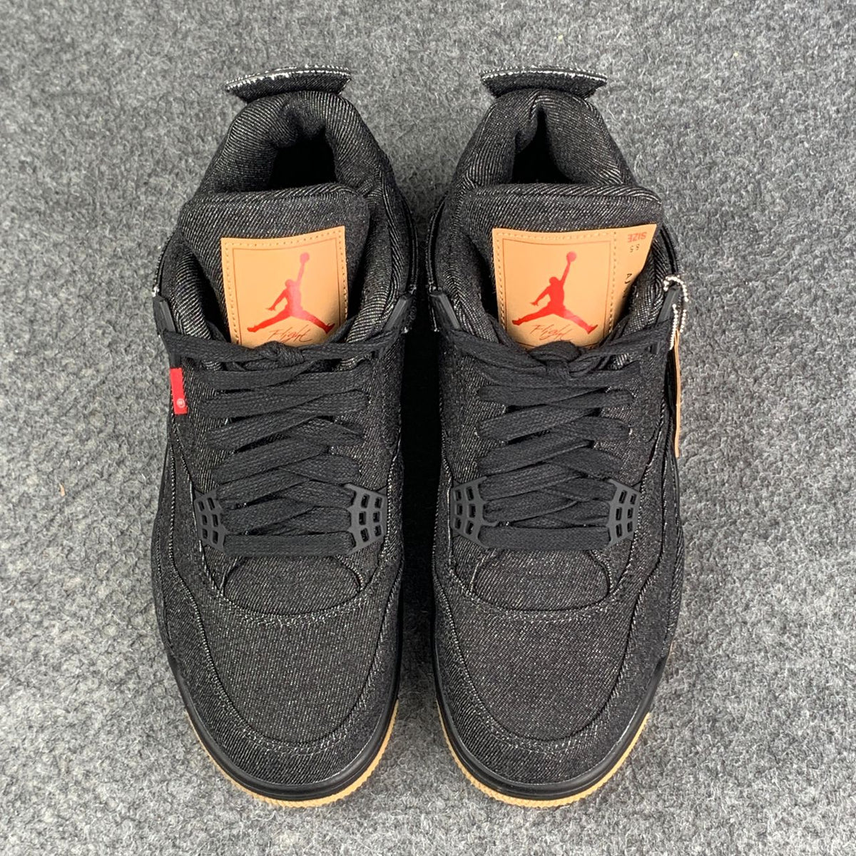 Levi's x Air Jordan 4 Retro 'Black Denim'