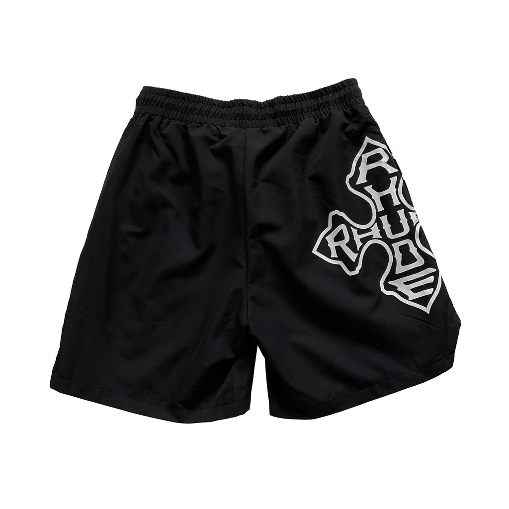 Rhude Hip-hop brand letter-print short