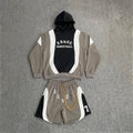 Rhude Jumper Sweater with Windproof Hood and Insulated Set