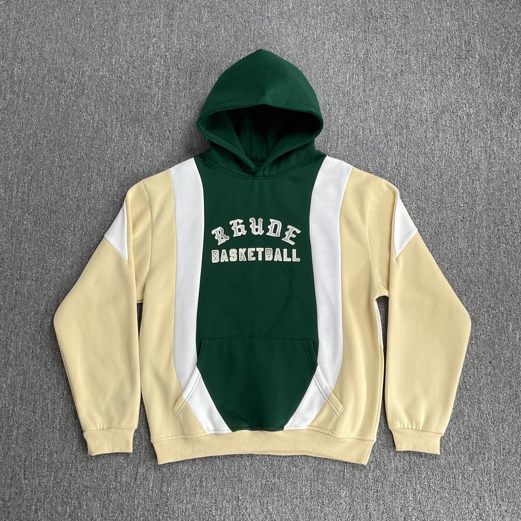 Rhude Jumper Sweater with Windproof Hood and Insulated Set