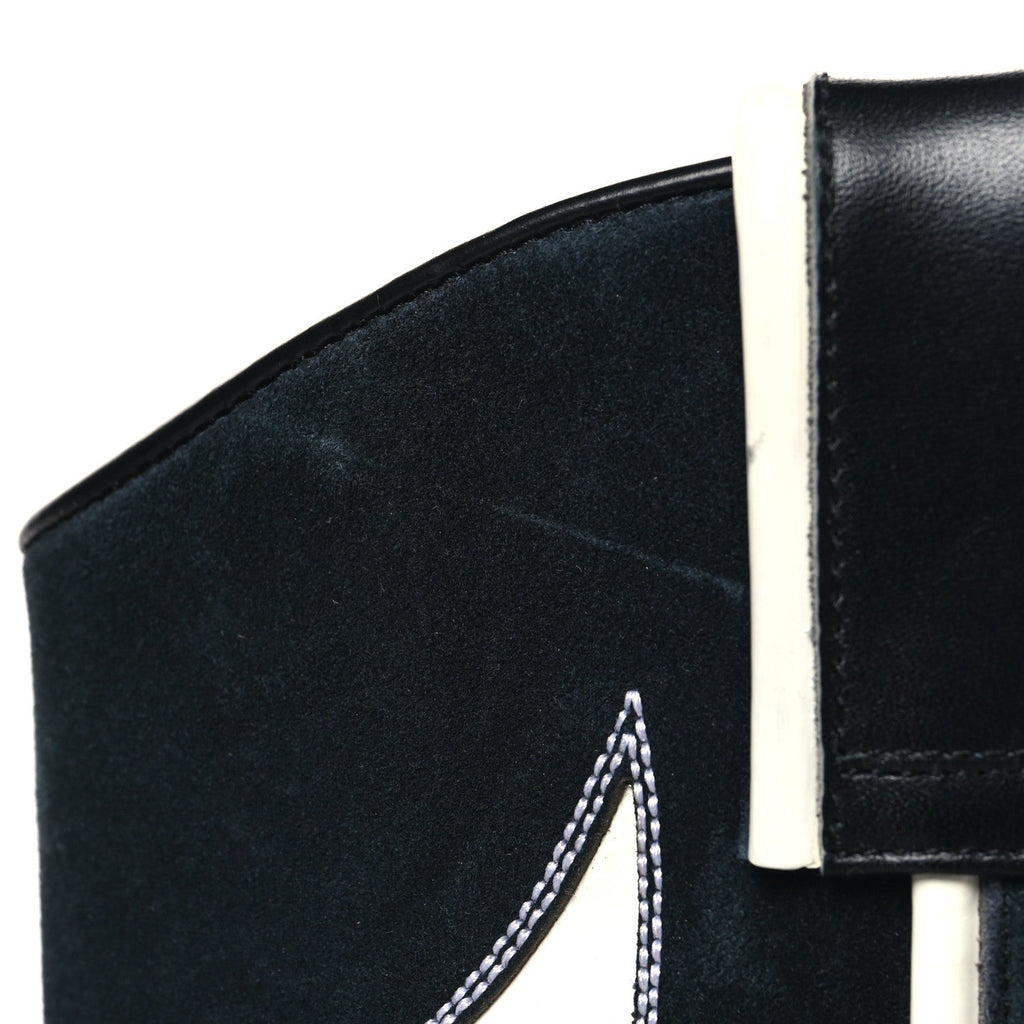 Calfskin Canyon Mens Cowboy Boots 9 Black