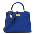 Epsom Kelly Sellier 25 Bleu Royal
