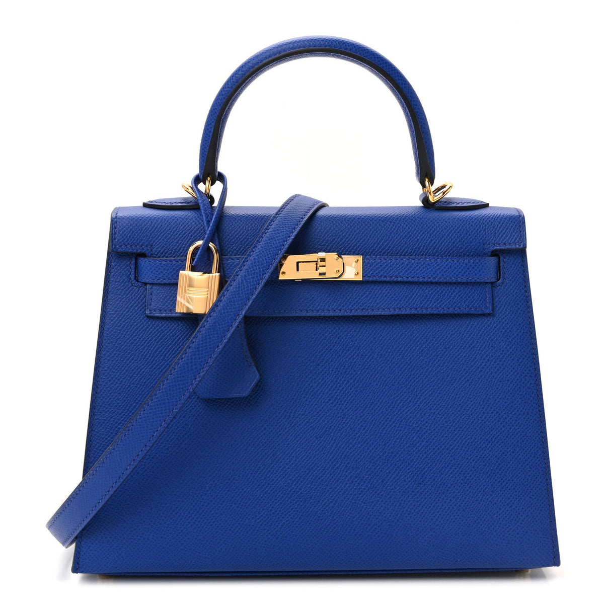 Epsom Kelly Sellier 25 Bleu Royal