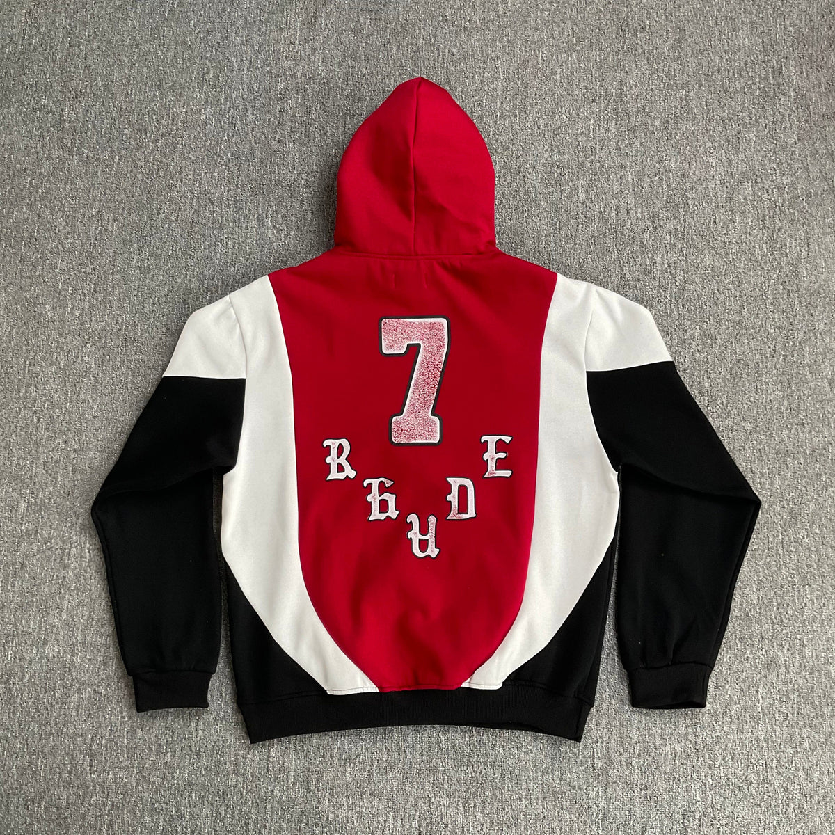 Rhude Jumper Sweater with Windproof Hood and Insulated Set