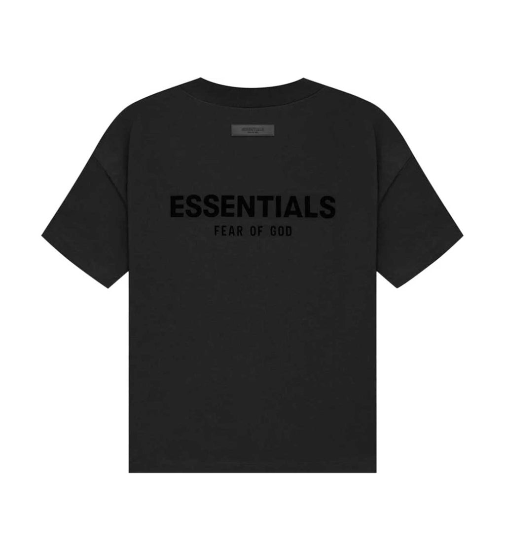 Essentials Stretch Limo Velvet Black Tee