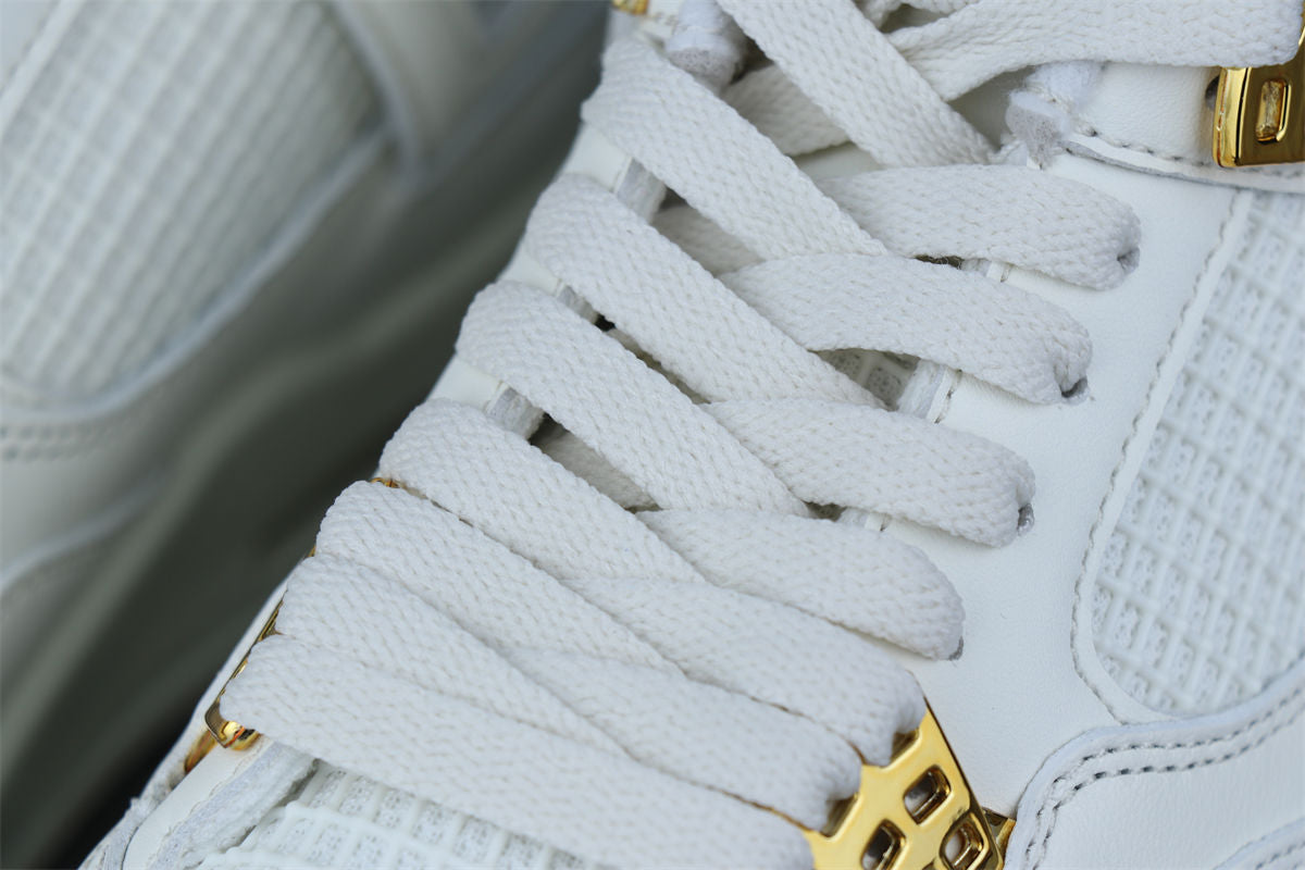 Wmns Air Jordan 4 Retro 'Metallic Gold'