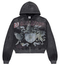 Vale Forever Vendetta Zip Up Hoodie Black