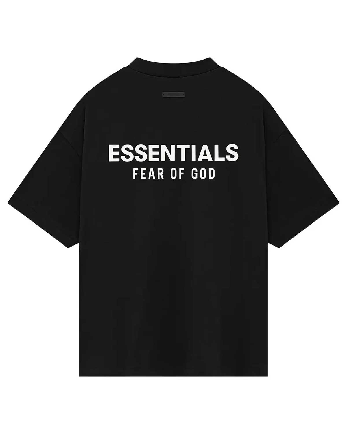 Essentials Jersey Crewneck Tee Black