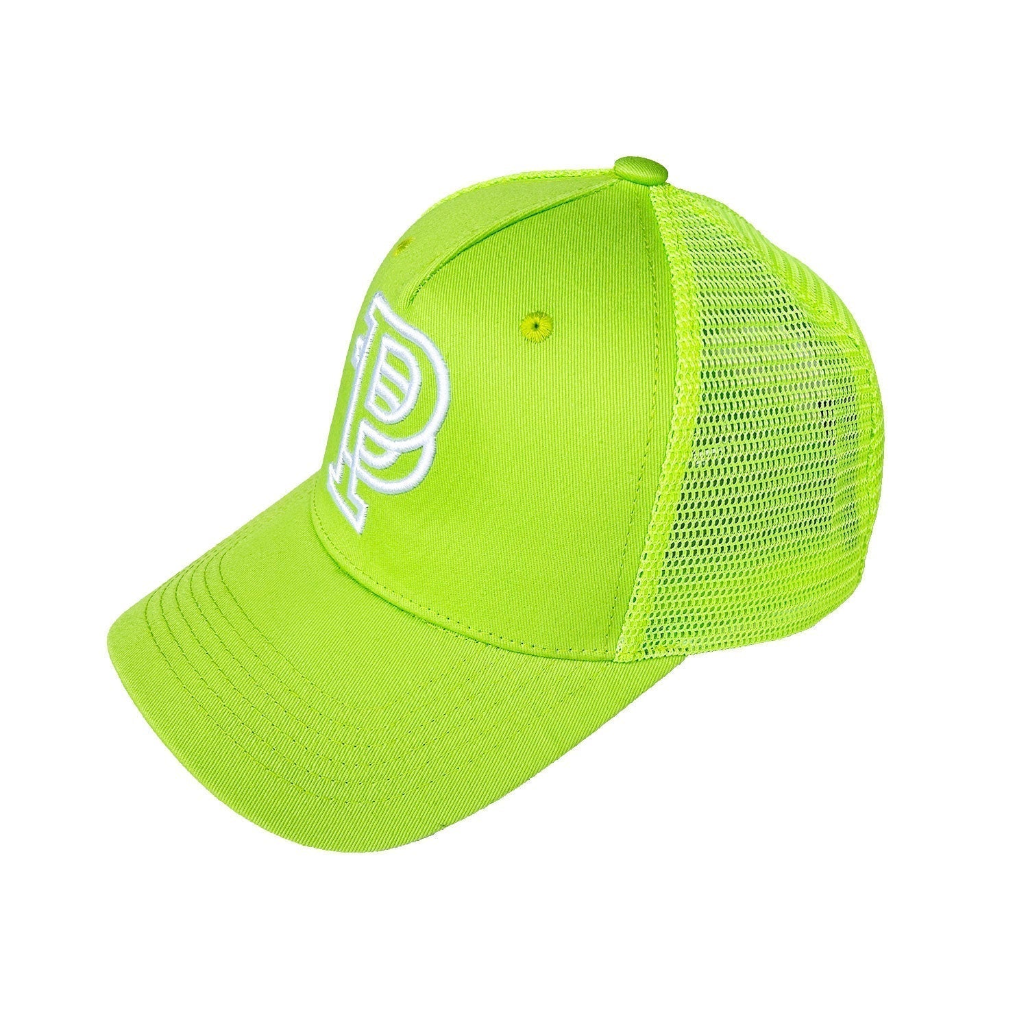 Purple Hat  Mesh Stitching Embroidery PB001#