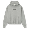 Fear Of God Essentials Classic Fleece Concrete Heather Hoodie (FW25)