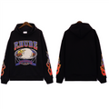 RHUDE American Streetwear Fleece Oversized Loose Hooded Pullover